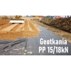 Geotkanina Polipropylen 15/18kN PP Drogowa 525cm. 5,25m Parkingi, wzmocnienie